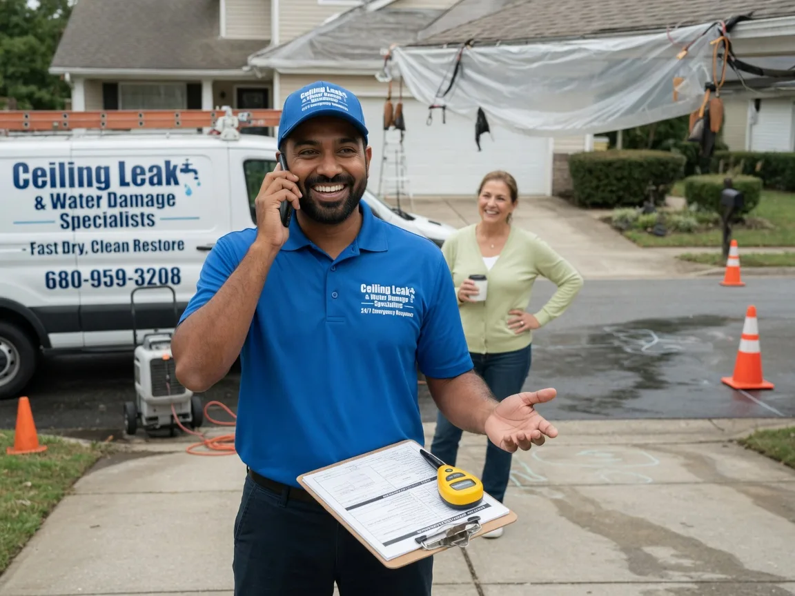 Ceiling Leak Cleanup Claremont, VA FAQs