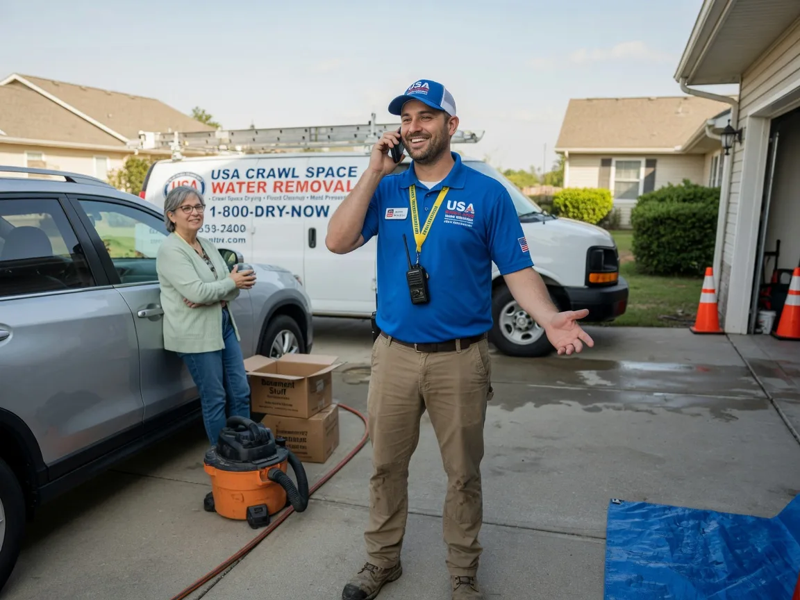 Crawl Space Water Removal Claremont, VA FAQs
